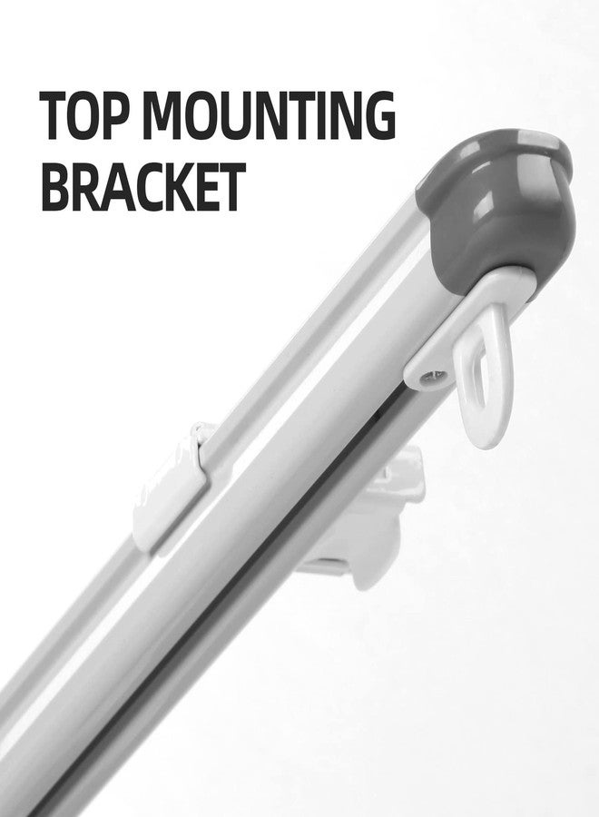 ZSTARR Ceiling Curtain Track Accessories (Ceiling Brackets 4PCS) - Image 4
